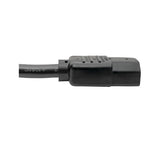 Tripp Lite P018-010 power cable Black 118.1" (3 m) C14 coupler C15 coupler