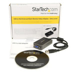 StarTech.com USB2VGAE2 USB graphics adapter 1600 x 1200 pixels Black