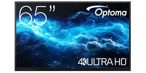 Optoma 3652RK Interactive flat panel 65" LED Wi-Fi 400 cd/m² 4K Ultra HD Black Touchscreen Android 11