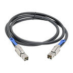 Tripp Lite S528-02M Serial Attached SCSI (SAS) cable 78.7" (2 m) 12 Gbit/s Black, Blue, Metallic