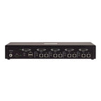 StarTech.com CK4-D104C KVM switch Black