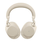 Jabra Evolve2 85 Headset Wired & Wireless Head-band Office/Call center USB Type-A Bluetooth Beige