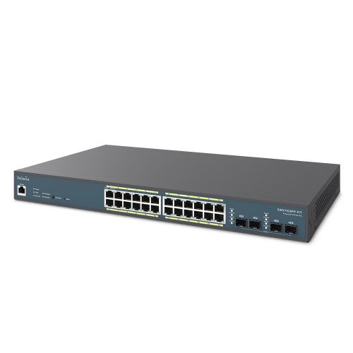 EnGenius EWS7928FP-FIT network switch Managed L2/L3 Gigabit Ethernet (10/100/1000) Power over Ethernet (PoE) Gray