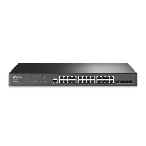 TP-Link JetStream TL-SG3428 network switch Managed L2/L3 Gigabit Ethernet (10/100/1000) 1U Black