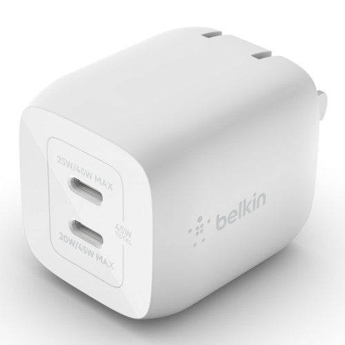 Belkin WCH011dqWH Smartphone, Tablet White AC Fast charging Indoor