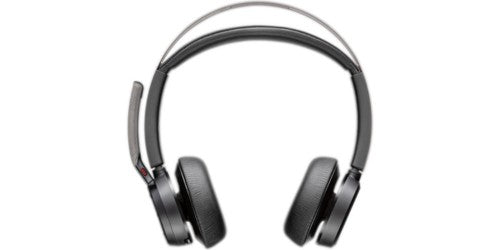 HP Poly Voyager Focus 2 Microsoft Teams Certified USB-C-C Headset +USB-C/A Adapter +Charging Stand