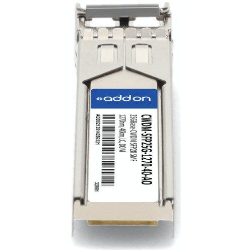AddOn Networks CWDM-SFP25G-1270-40-AO network transceiver module Fiber optic 25000 Mbit/s SFP28 1270 nm