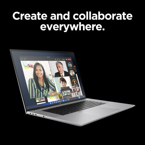 HP ZBook Studio G11 Intel Core Ultra 7 165H Mobile workstation 16" Touchscreen WQUXGA 32 GB DDR5-SDRAM 1 TB SSD NVIDIA RTX 1000 Ada Windows 11 Pro Silver