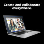 HP ZBook Studio G11 Intel Core Ultra 7 165H Mobile workstation 16" WUXGA 64 GB DDR5-SDRAM 2 TB SSD NVIDIA RTX 2000 Ada Wi-Fi 7 (802.11be) Windows 11 Pro Silver