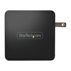 StarTech.com WCH1CBK mobile device charger Universal Black AC Indoor