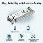 TP-Link TL-SM311LM network transceiver module Fiber optic 1250 Mbit/s mini-GBIC/SFP 850 nm
