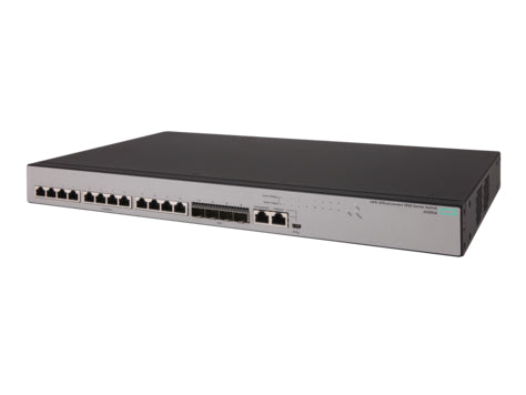 HPE OfficeConnect 1950 12xGT 4SFP+ Managed L3 10G Ethernet (100/1000/10000) 1U Gray