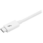 StarTech.com TBLT3MM1MW Thunderbolt cable 39.4" (1 m) 20 Gbit/s White