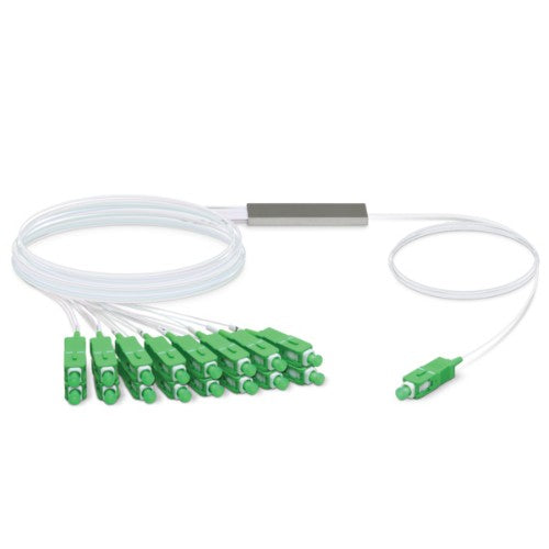 Ubiquiti UF-SPLITTER-16 fiber optic cable 159.8" (4.06 m) SC 16x SC White