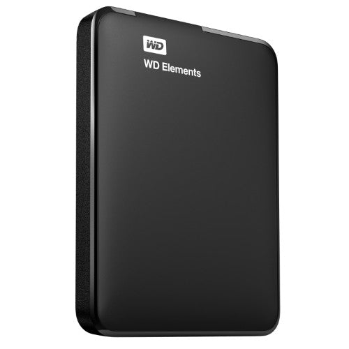 Western Digital Elements Portable external hard drive 4 TB 2.5" USB 3.2 Gen 1 (3.1 Gen 1) Black