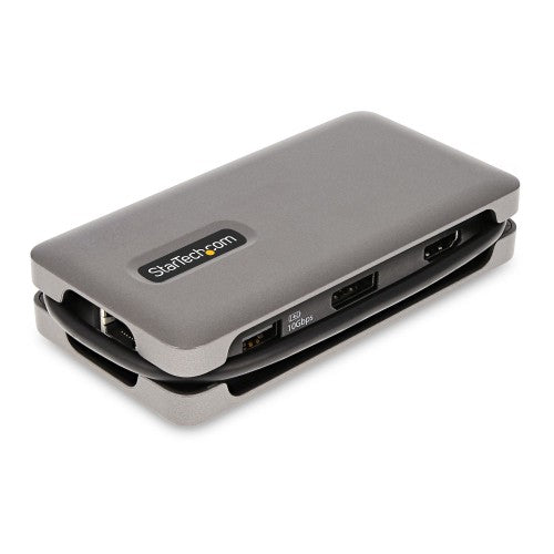 StarTech.com DKT31CDHPD3 laptop dock/port replicator Wired USB 3.2 Gen 2 (3.1 Gen 2) Type-C Gray