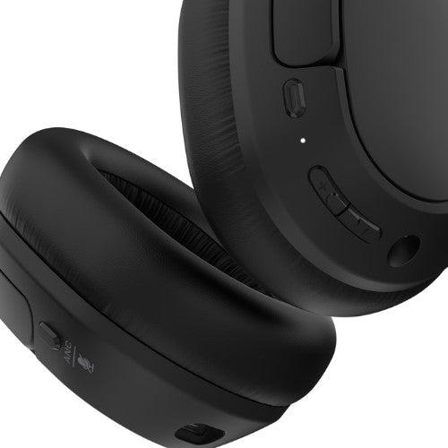 Belkin SoundForm Isolate Headset Wired & Wireless Head-band Calls/Music USB Type-C Bluetooth Black