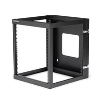 StarTech.com RK1219WALLOH rack cabinet 12U Wall mounted rack Black
