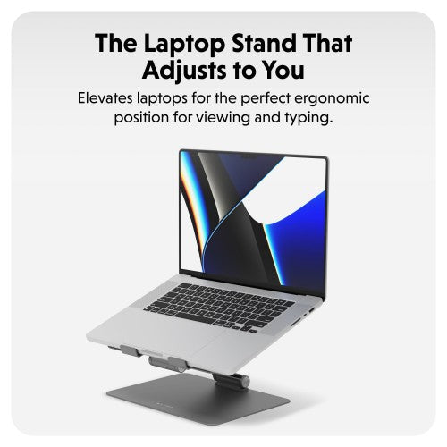 HYPER HS1150GYGL laptop stand Gray 16"