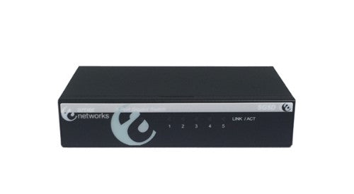 Amer Networks SG5D network switch Unmanaged Gigabit Ethernet (10/100/1000) Black, Silver