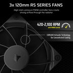 Corsair Nautilus 360 RS Motherboard All-in-one liquid cooler Black