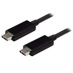 StarTech.com USB31CC1M USB cable USB 3.2 Gen 2 (3.1 Gen 2) 39.4" (1 m) USB C Black