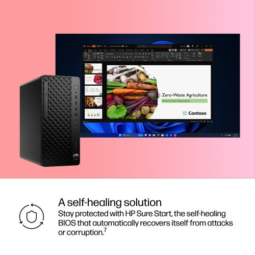 HP EliteDesk 8 Tower G1i Desktop AI PC Wolf Pro Security Edition