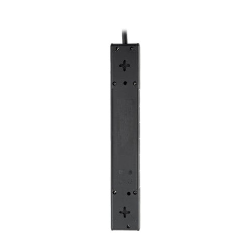 Tripp Lite TLP608RUSBB surge protector Black 6 AC outlet(s) 96.1" (2.44 m)