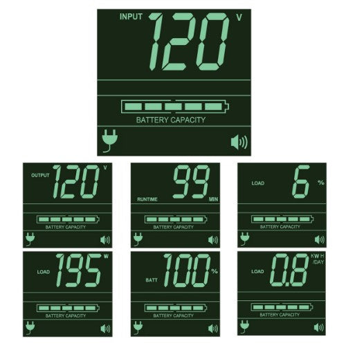 Tripp Lite SM2200RMXL2UPN uninterruptible power supply (UPS) Line-Interactive 2.2 kVA 1920 W 8 AC outlet(s)