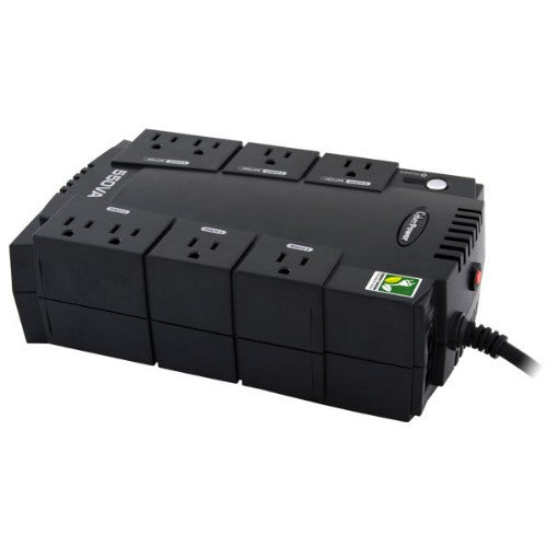 CyberPower CP550SLG uninterruptible power supply (UPS) Standby (Offline) 0.55 kVA 330 W 8 AC outlet(s)