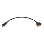Tripp Lite P134-001-GC video cable adapter 12.2" (0.31 m) DisplayPort DVI-I Black
