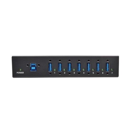 Tripp Lite U360-007-IND interface hub USB 3.2 Gen 1 (3.1 Gen 1) Type-B 5000 Mbit/s Black