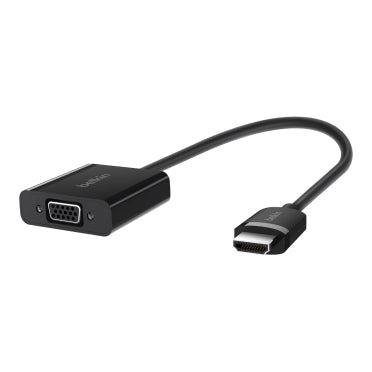 Belkin AV10170BT video cable adapter 98.4" (2.5 m) VGA (D-Sub) HDMI Type A (Standard) Black