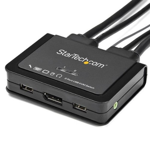 StarTech.com SV211DPUA4K KVM switch Black
