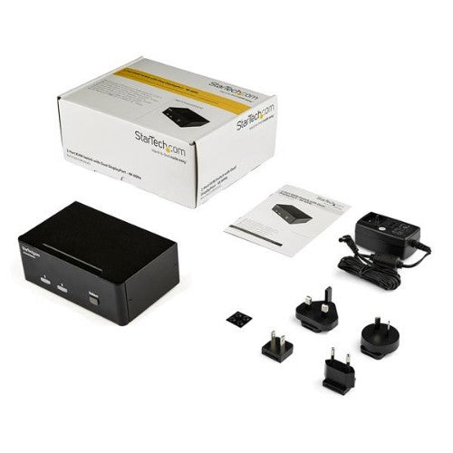 StarTech.com SV231DPDDUA2 KVM switch Black