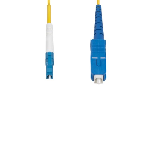 StarTech.com SPSMLCSC-OS2-15M InfiniBand/fibre optic cable 590.6" (15 m) LC SC Yellow