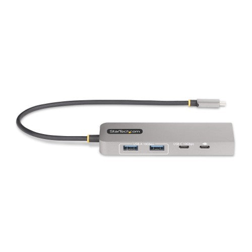StarTech.com 10G2A1C25EPD-USB-HUB laptop dock/port replicator Wired USB 3.2 Gen 2 (3.1 Gen 2) Type-C Gray