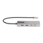 StarTech.com 10G2A1C25EPD-USB-HUB laptop dock/port replicator Wired USB 3.2 Gen 2 (3.1 Gen 2) Type-C Gray