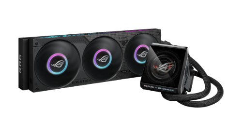 ASUS ROG Strix LC IV 360 ARGB LCD Processor All-in-one liquid cooler 4.72" (12 cm) Black