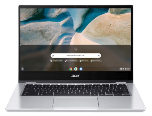Acer Chromebook CP514-1HH-R0TW AMD Ryzen™ 5 3500C 14" Touchscreen Full HD 8 GB DDR4-SDRAM 128 GB eMMC Wi-Fi 5 (802.11ac) ChromeOS Silver