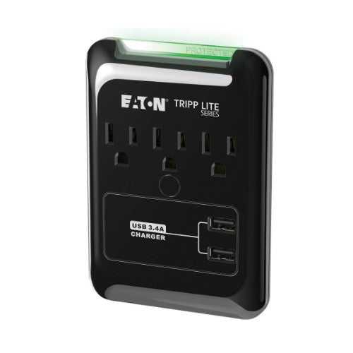 Tripp Lite SK30USB surge protector Black 3 AC outlet(s) 120 V
