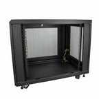 StarTech.com RK1233BKM rack cabinet 12U Freestanding rack Black