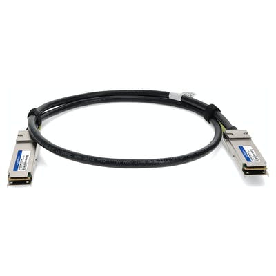 AddOn Networks MCP1650-H001E30-AO InfiniBand/fibre optic cable 39.4" (1 m) QSFP56 Black, Silver