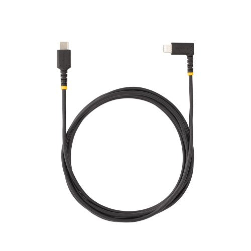 StarTech.com RUSB2CLTMM2MR mobile phone cable Black 78.7" (2 m) USB C Lightning