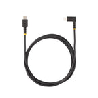 StarTech.com RUSB2CLTMM2MR mobile phone cable Black 78.7" (2 m) USB C Lightning