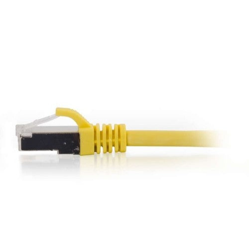 C2G 25ft Cat6 networking cable Yellow 300" (7.62 m) S/UTP (STP)