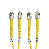 Belkin 5m ST / ST fiber optic cable 196.9" (5 m) OFC Yellow