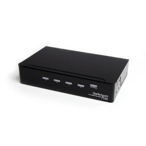 StarTech.com ST124HDMI2 video splitter HDMI 4x HDMI