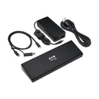 Tripp Lite U442-DOCK21-B laptop dock/port replicator Wired USB 3.2 Gen 1 (3.1 Gen 1) Type-C Black