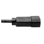 Tripp Lite P004-002-5 power cable Black 24" (0.61 m) C14 coupler C13 coupler